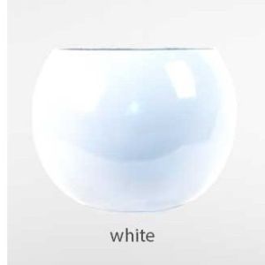 RICO Z13 ALL Ball Fiberglass Sphere Round Circular Flower Pot Pasu Bunga Garden Taman Plant Pokok Granite Modern Outdoor