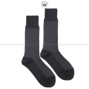 [Xả Hàng] Tất nam công sở mẫu sọc xương cá tất đi giày tây chất liệu mềm mại thoáng khí êm chân - GOM-MIX14-1DOI