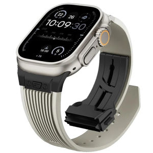 Silicone Sports Strap For Apple Watch 11 Band Series 10 9 8 7 6 5 4 SE3 46mm 45mm 44mm 42mm Rubber Bracelet Belt For iWatch Ultra 3 2 49mm