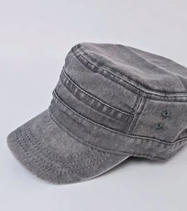 Vintage Cap for Men Jockey Cap Flat Top Cap Cotton Cooling Basic Everyday Hat