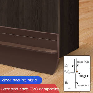 Door Seam Windproof Sound Insulation Sealing Strip Insect-proof Door Stop Self Adhesive Door Guard