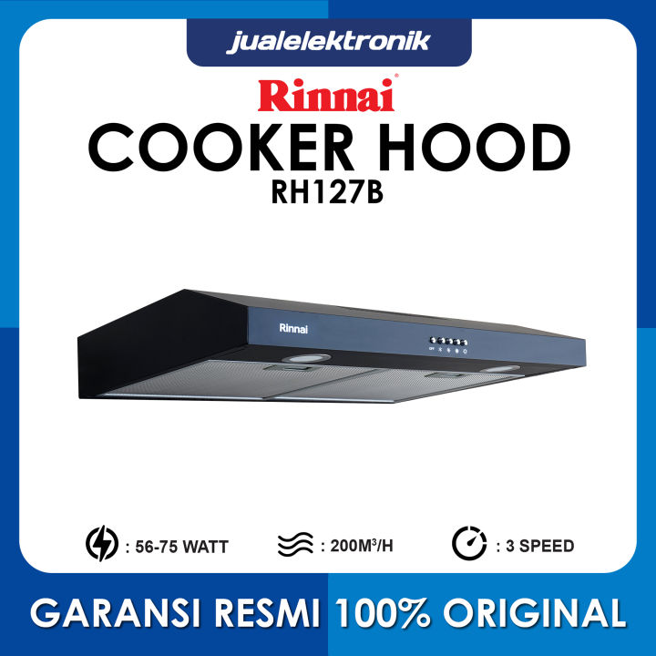 Rinnai RH127B - Cooker Hood Slim 70cm Penghisap Asap Dapur