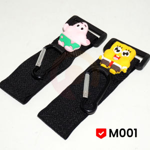 [RO ACC] NVN-GK01 [1SET 2PCS] STRAP HOOK GANTUNGAN STROLLER / SEPEDA MOTOR / KAIT KERETA DORONG UNTUK GANTUNGIN BELANJAAN KARAKTER
