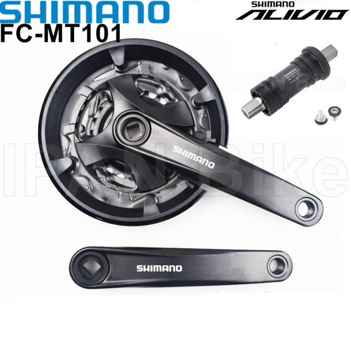 Shimano ALIVIO FC-MT101 Crankset 2X9 3X9S FC MT101 Chainwheel 170มม. ...