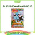Paket 8 Buku Warna Belajar Anak Motif Mewarnai Mixue. 