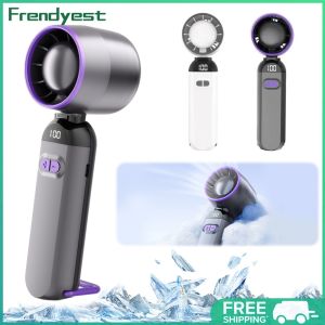 COD [Free Shipping] Personal Cooling Fan with Digital LED Display Portable Handheld Electric Fan for Home and Outdoor Activities