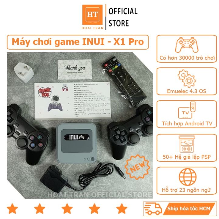 Máy chơi game INUI - X1 Pro, Android Box 4K HDMI - Hơn 50+ Hệ Giả Lập ...
