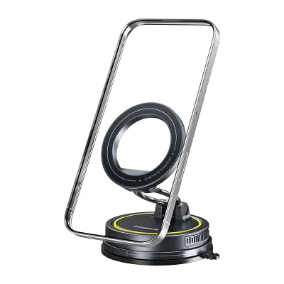 Baseus VC2 Flex Magnetic Car Mount Suction Cup Car Phone Holder Version NEW Wireless Charging