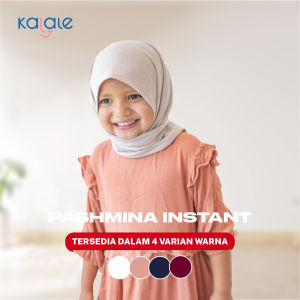 Kalale Instant Hijab Pashmina 0-2 Tahun (Jilbab Kerudung Pashtan Instan Bayi dan Anak)