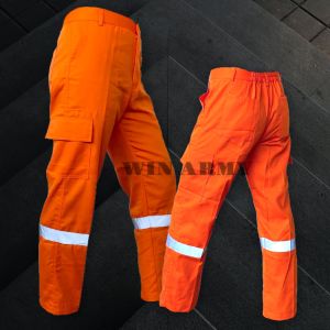 JUMBO Celana Kerja Wearpack Safety / Celana Setelan Katelpak / Celana Damkar /Celana Bengkel