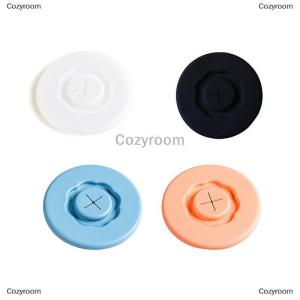 [COD] Cozyroom All-Matching Silicone Cup Lid Drink Cover Heat-Resistant with Straw Hole Durable Bottle Accessories Flexible Washable