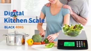 HusayTech Upgrade Food Weighing Scale Digital Kitchen Scale 50kg/40kg Digital Electronic scale
