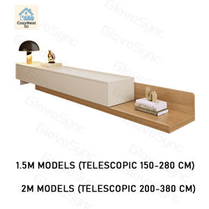 [CozyNest ]GV Extendable TV Console Cabinet Living Room Stretch with Drawers Cabinet TV Console Table
