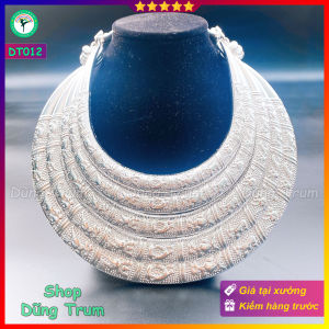Kiềng cổ 5 tầng hầu đồng vòng cổ dân tộc 5 tầng dâng Chúa Chầu Hầu Thánh - Phụ Kiện Hầu Đồng DT012