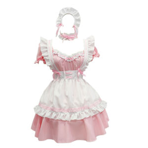 Japanese-style maid outfit Miracle Nikki anime style cosplay Costume Lolita Dress Plus Size Maid