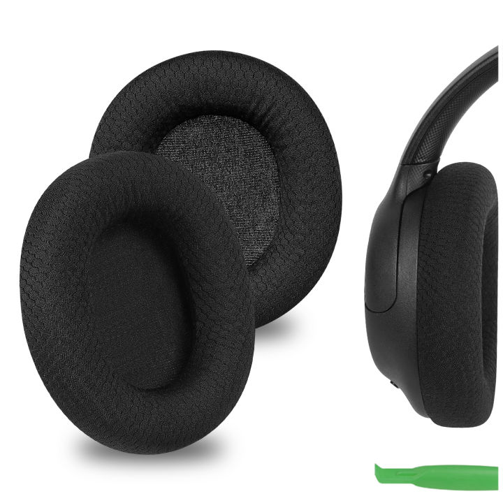 Replacement Ear Pads For Yealink BH70/WH64 Headsets - Memory Foam Cushions With Mic Foam Covers