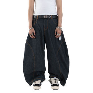 A1 Wide Barrel - Raw Denim - Celana Jeans