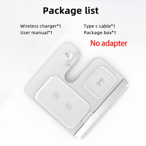 new 3 in 1 Wireless Charger Stand For Samsung Galaxy S25 S24 S23/Z Fold6 Fast Charging Dock Station For Galaxy Buds /Watch 7 6 5 4 3 Free Shipping
