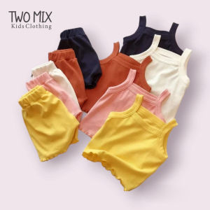 Two Mix - Setelan Singlet Baju Bayi dan Anak Lucu 1 2 3 4 Tahun bb05