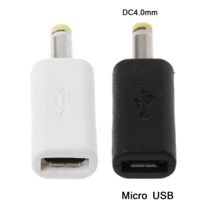 Micro USB phổ thông để cho DC 4.0x17mm phích cắm điện nối bộ chuyển đổi sạc cho thiết bị chơi game Phích cắm chuyển đổi di động