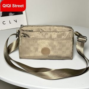 nylon cloth Cross body bag multi-layer mother Sling bag for women waterproof cloth shoulder bag lightweight messenger bag for daily