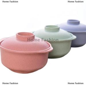 [COD] Home Fashion Instant Noodle Bowls with Lids Soup Hot Rice Bowls Japanese Style Students Food Container Healthy Kitchen Bowl Tableware