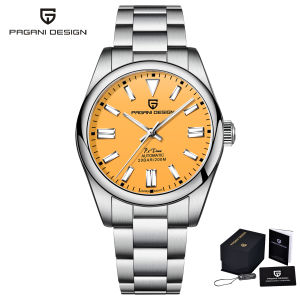 100% original Pagani Design 40mm Automatic Watch Japan NH35 Stainless Steel Sapphire 20Bar Waterproof Mechanical Watch Mens PD-1690