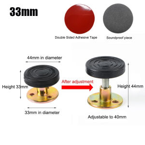 2 Pcs Adjustable Threaded Bed Frame Anti-Shake Tool Bed Headboard Stopper