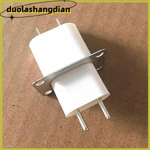 [Duola] Home Electronic Microwave Oven Magnetron Filament 4 Pin Socket Converter White