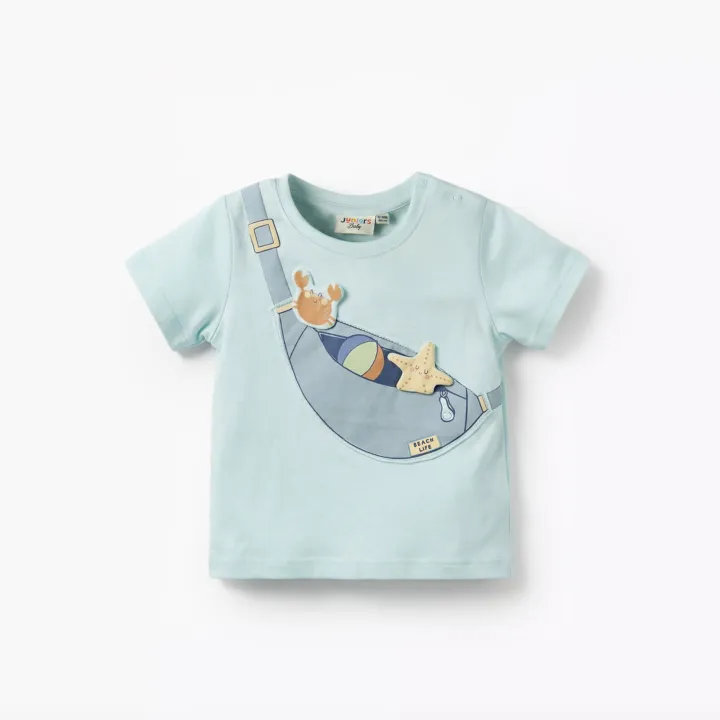 Babyshop%20Baju%20Anak%20Laki-laki%20Set%20of%203%20Juniors%20Crew%20Neck%20Short%20Sleeves%20T-shirt%20and%20Shorts%20Set%20with%20Print%20-%20Image%204