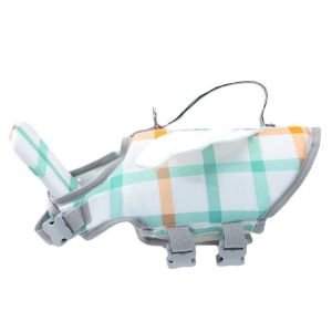 HOTOTO Breathable Dog Life Jacket Superior Buoyancy Waterproof Pet Flotation Vest Durable Towable Dog Swimming Vest Water Sports