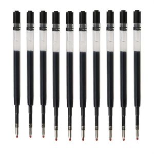 SKJK Cái/lốc Có thể thay thế 99mm Trơn tru Bút viết Bút bi Nạp trung tính Ruột Bút Gel Nạp bút mực Đen xanh đỏ