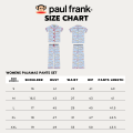 PAUL FRANK ชุดนอน WOMENS VINTAGE GAME 2 SS PANTS SET. 