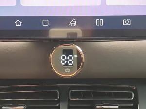 Fashionable Car LED Clock Touch-Control Dashboard Watch with LED Display Light for Fridge RV Classroom Travel Vehicle