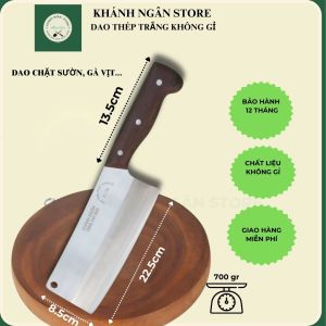 Bộ 3 dao thép Nhật không gỉ KN-B3-CM được rèn từ thép trắng Nhật cán ốp gỗ mun cao cấp.