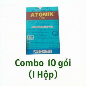 [Combo Giá Sỉ] Thuốc Kích Thích Sinh Trưởng ATONIK 1.8SL Nhật Bản (Gói 10ml) - Siêu Kích Rễ Bật Chồi Thần Tốc Giải Độc Cây Phục Hồi Cây Suy.