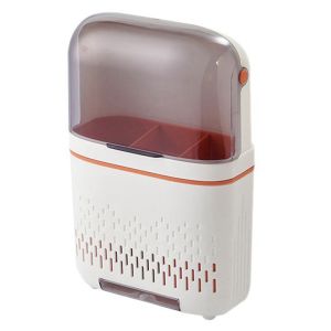3 Grid Detachable Dust Proof Cutlery Fork and Spoon Organizer Nordic Chopstick Holder Silverware Holder
