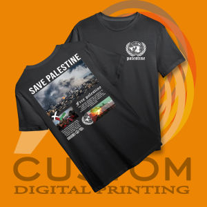 ANTCUSTOM Kaos DISTRO save palestine Islami SAVE  PALESTINE Baju Sejarah Islam Fashion Muslim Free Palestina