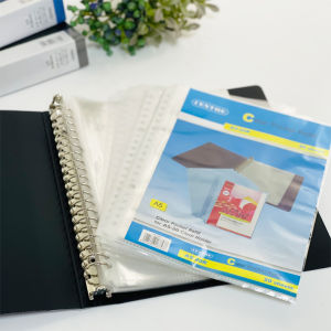 [SG Stock] Centre Refillable A5 Clear Holder|  Refillable A4 Clear Holder | A4 A5 Clear Book | A4 A5 Clear Folder Binder |  Progress Report Book | Document File