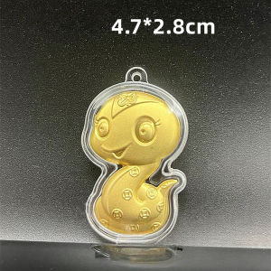 BC 2025ตรุษจีนจีนจี้รูปงูทองสายคล้องโทรศัพท์พวงกุญแจโชคดีของขวัญเทศกาลฤดูใบไม้ผลิ