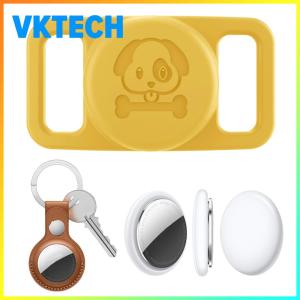 [Vktech] For Apple Case Dog Cat Tracker Case Silicone For Dog Collar Holder