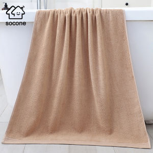 Socone 100% long-staple cotton bath towel 70x140cm 380g Absorbent adult and baby bath towel beach towel 1 pc