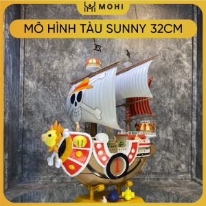 [SẴN HÀNG] Mô hình Thuyền hải tặc SUNNY cực đẹp cao 32cm. Mô hình OnePiece