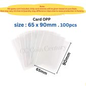 Plastik Pelindung Kad 100keping Untuk Card Game Protector Sleeves stationary
