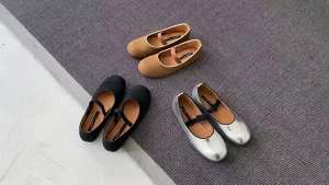 Giày bệt Feng Liya cho nữ giá khuyến mãi 2024 Giày đơn bán chạy với nơ giày bà già đế mềm đa năng giày Mary Jane thần tiên