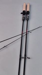 Seawave Spinning Rod 1.68M/1.8M Solid Tip Ultralight UL High Carbon Fiber Fishing Rod Casting