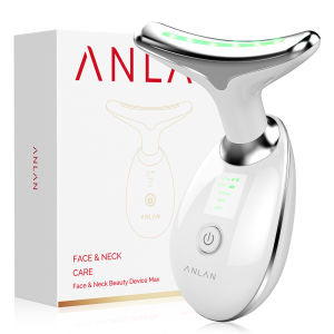 ANLAN Neck Beauty Device Max 7 Color Light Therapy Face Massager Firming Lifting Neck Lines Removing