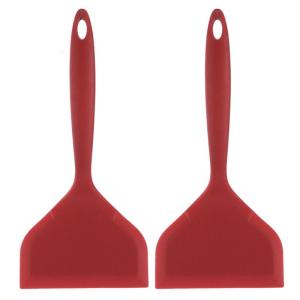 Không dính an toàn dụng cụ vét bột Silicone đồ dùng chịu nhiệt Frying Spatula cho gia đình nấu ăn và ngoài trời phiêu lưu