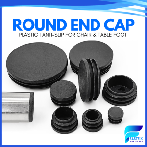 Tubular End Caps Plastic Insert Plugs for Furniture Chair & Table Foot Protection