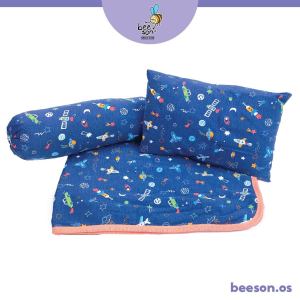 Beeson 3in1 Set Bantal Bayi / Baby Bedding Set with 1 Pillow & 1 Bolster & 1 Comforter Soft & Comfortable 10738 10739